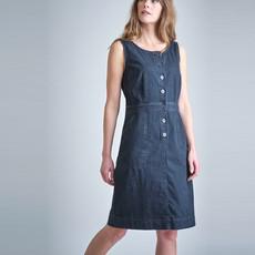 Elodie Denim Pinafore Dress via BIBICO