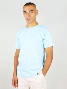 Gone Rogue Flash Men’s Tee, Organic Cotton, in Light Blue via blondegonerogue