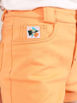 Rogue Shorts, Organic Cotton, in Preach Orange from blondegonerogue