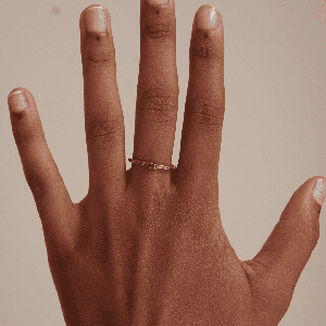 THE EMMA RING RED - sterling silver from Bound Studios