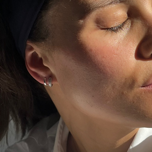 THE BASE HOOP SMALL - sterling silver from Bound Studios