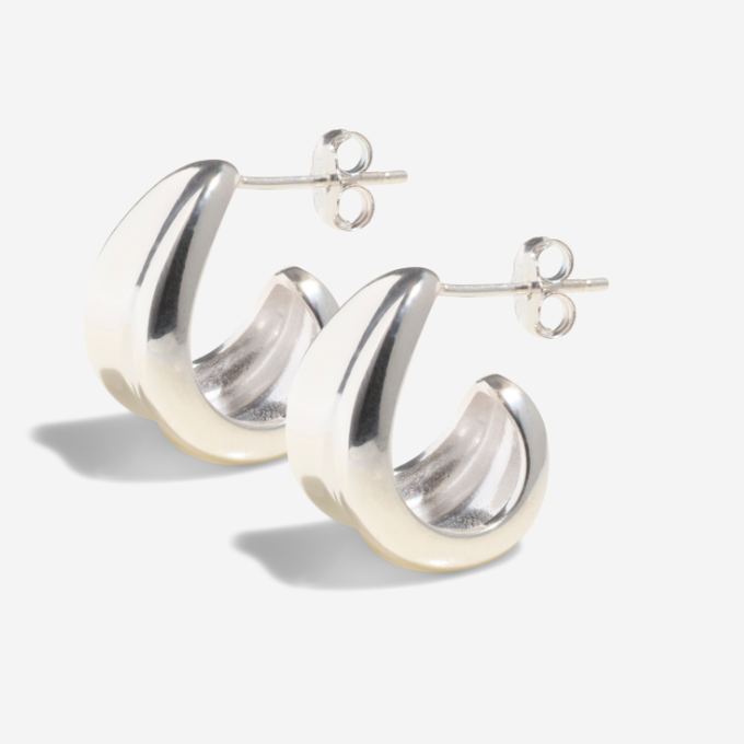 THE AVA HOOP - solid gold from Bound Studios