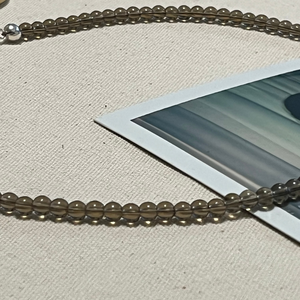 THE YUNA NECKLACE - Smokey quartz from Bound Studios