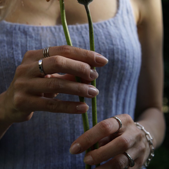 THE IMANI RING - sterling silver from Bound Studios