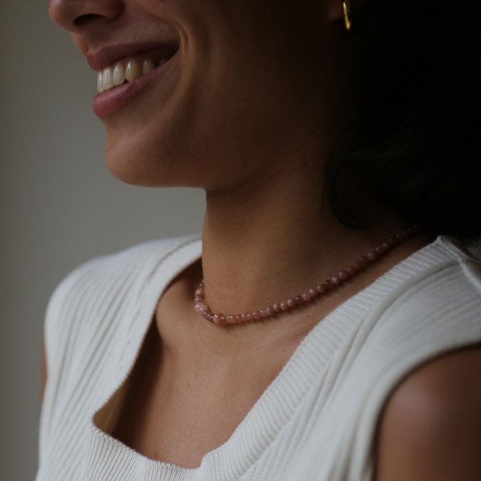 THE YUNA NECKLACE - Sunstone from Bound Studios