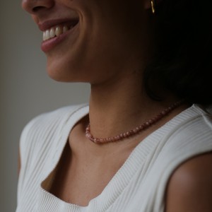 THE YUNA NECKLACE - Sunstone from Bound Studios