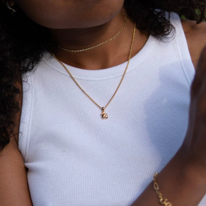 THE LEMON PENDANT - solid gold from Bound Studios