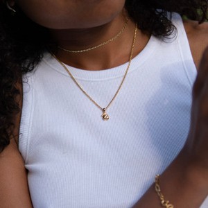 THE LEMON PENDANT - solid gold from Bound Studios