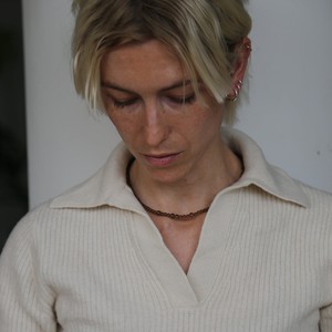 THE YUNA NECKLACE - Smokey quartz from Bound Studios