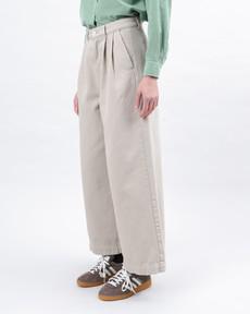 Wide Leg Pants Ecru via Brava Fabrics