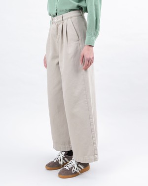 Wide Leg Pants Ecru from Brava Fabrics