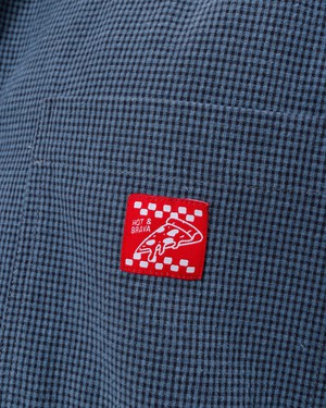 Oversize Checks Pizza Shirt from Brava Fabrics