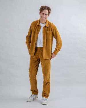 Corduroy Overshirt Camel from Brava Fabrics