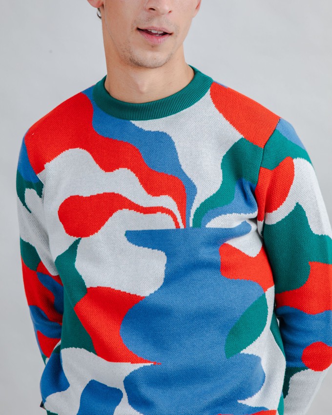 Jacquard Sweater Sobremesa from Brava Fabrics