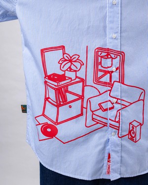 The Indoor Society Stripes Shirt from Brava Fabrics