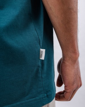 Peanuts Records Oversize T-shirt Green from Brava Fabrics