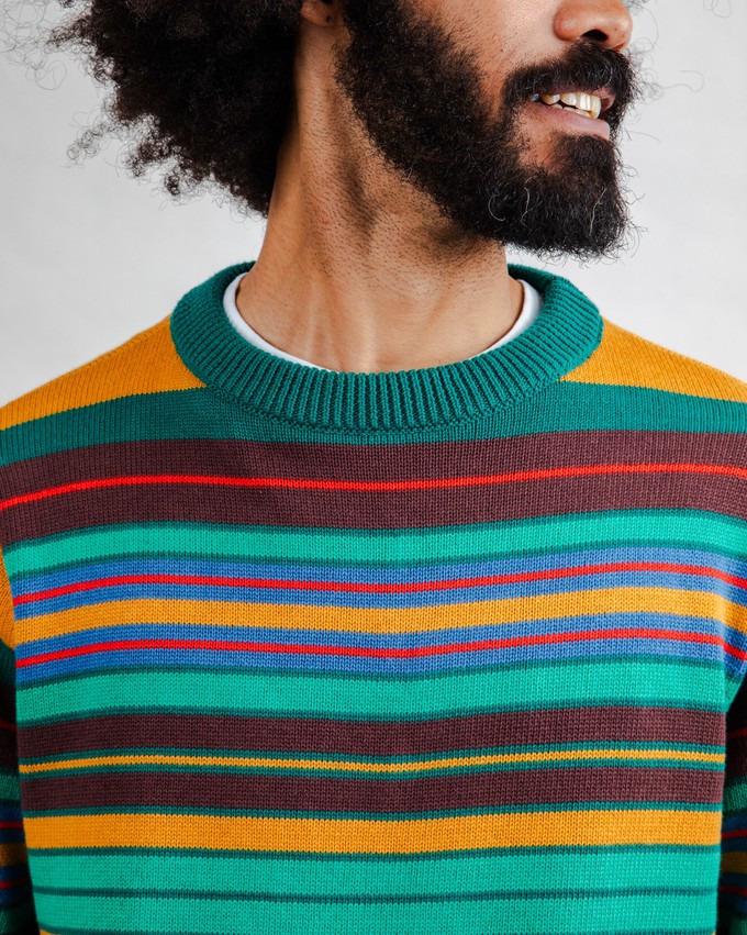 Multistriped Sweater from Brava Fabrics