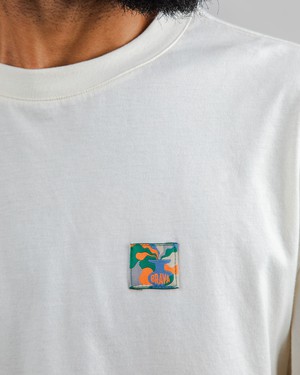 Sobremesa Longsleeve T-shirt Ecru from Brava Fabrics