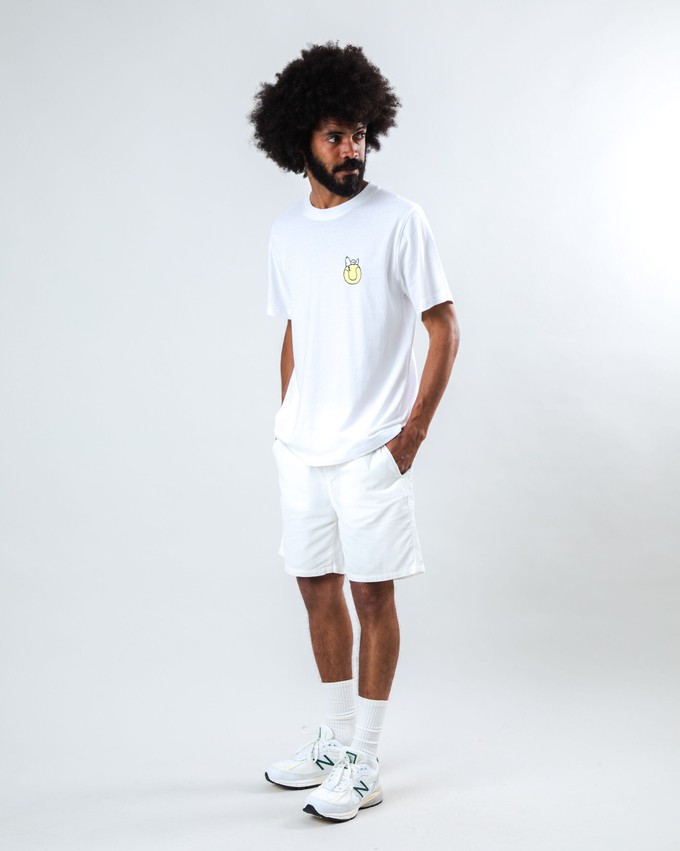 Peanuts Tennis Double Fault Snoopy T-shirt White from Brava Fabrics