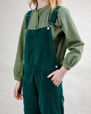 Corduroy Overall Dark Green from Brava Fabrics