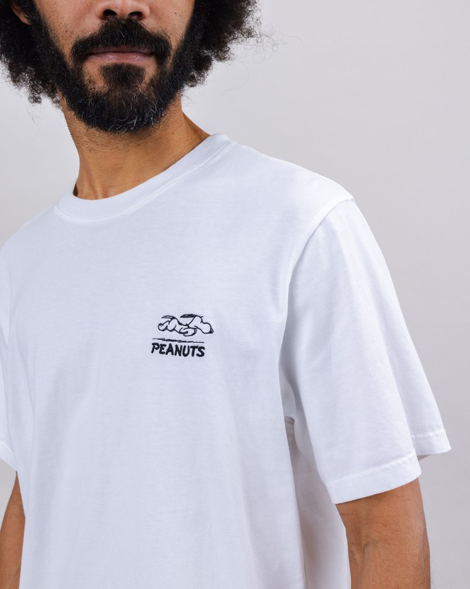 Peanuts Everybody's in a Hurry T-shirt White from Brava Fabrics