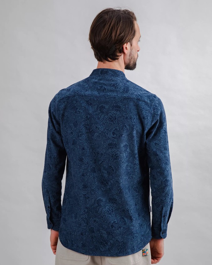 Baby Cord Noodles Mao Shirt from Brava Fabrics