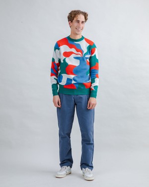 Jacquard Sweater Sobremesa from Brava Fabrics