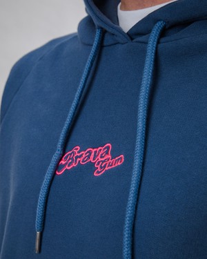 Brava Gum Hoodie Sweatshirt Indigo from Brava Fabrics