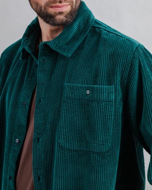Corduroy Overshirt Green from Brava Fabrics