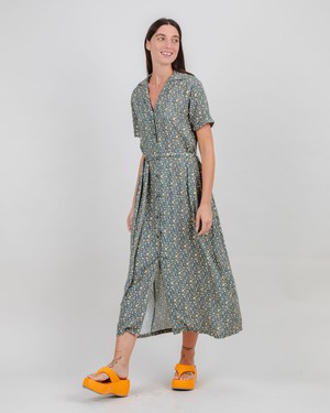 Peanuts Woodstock Long Dress Navy from Brava Fabrics