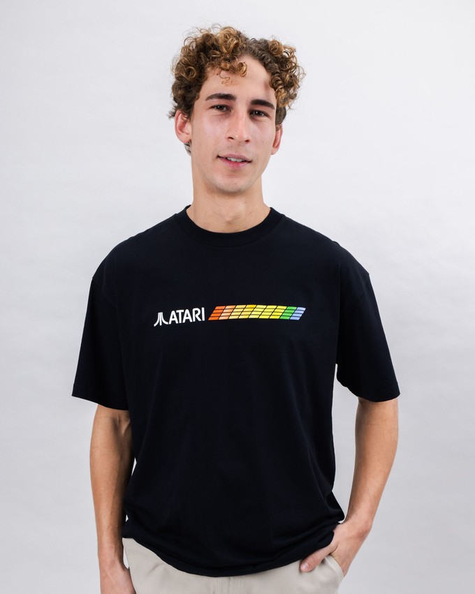 Atari Spectrum Tshirt Black from Brava Fabrics