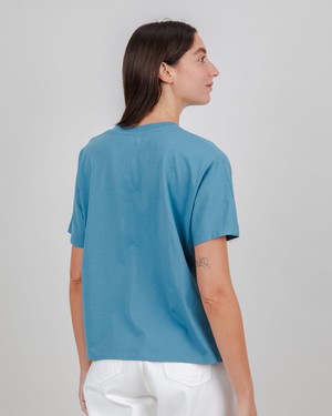 Peanuts Icecream Oversize Tee Blue from Brava Fabrics