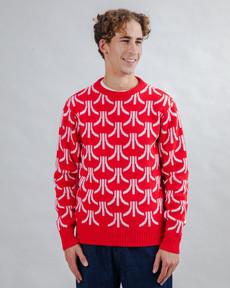 Atari Sweater Monogram Jacquard via Brava Fabrics