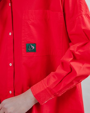 Oversize Red Shirt from Brava Fabrics