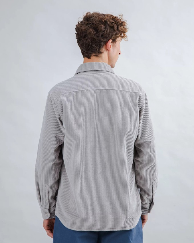 Corduroy Overshirt Grey from Brava Fabrics