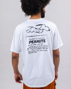 Peanuts Everybody's in a Hurry T-shirt White from Brava Fabrics