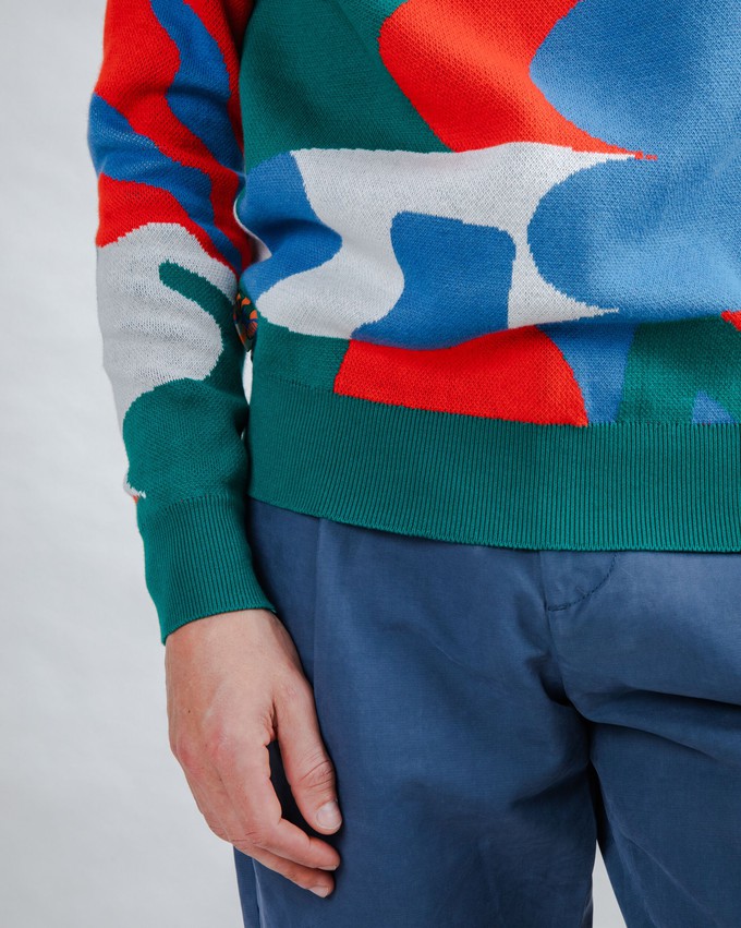 Jacquard Sweater Sobremesa from Brava Fabrics