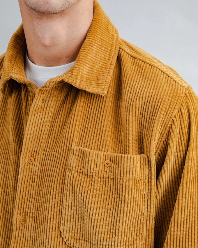 Corduroy Overshirt Camel from Brava Fabrics