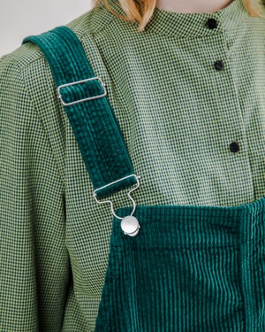 Corduroy Overall Dark Green from Brava Fabrics