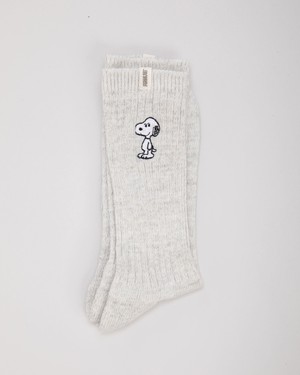 Peanuts Snoopy Socks Cream from Brava Fabrics