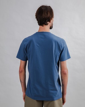 Brava Gum Label T-shirt Indigo from Brava Fabrics