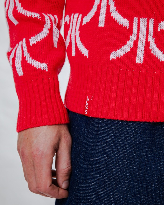 Atari Sweater Monogram Jacquard from Brava Fabrics