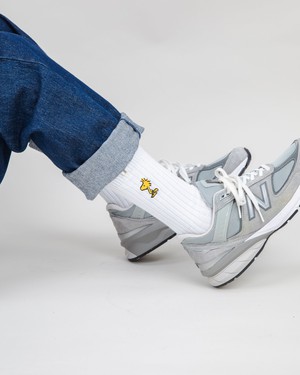 Peanuts Woodstock Socks White from Brava Fabrics