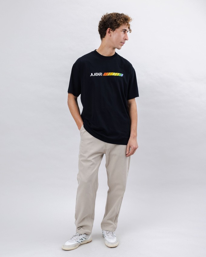 Atari Spectrum Tshirt Black from Brava Fabrics