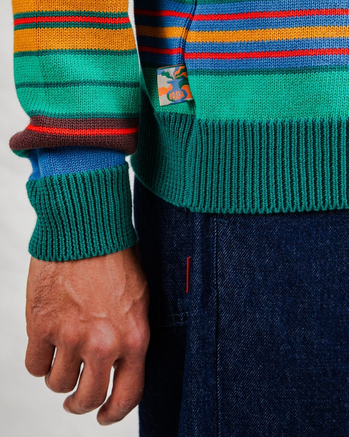 Multistriped Sweater from Brava Fabrics