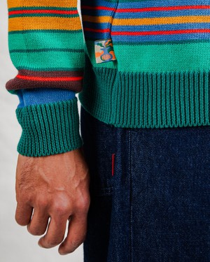 Multistriped Sweater from Brava Fabrics