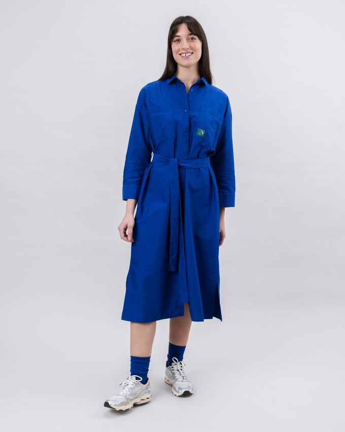 Bombon Shirt Dress Klein Blue from Brava Fabrics