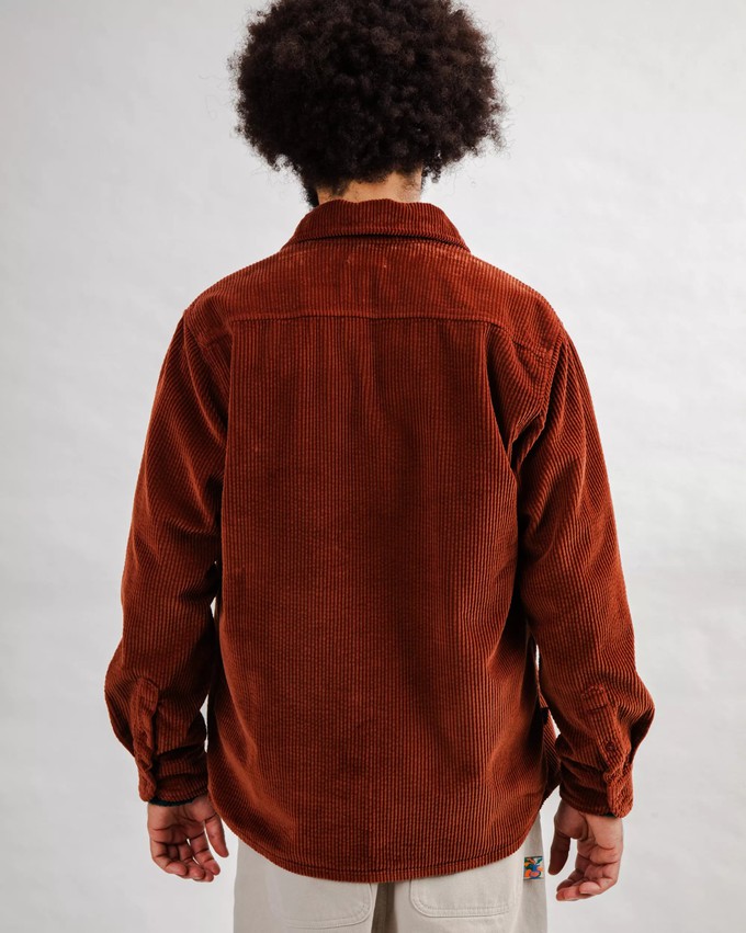 Corduroy Overshirt Copper from Brava Fabrics