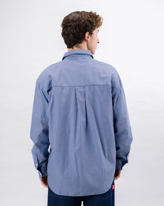 Relaxed Stripes Brava Gum Shirt from Brava Fabrics