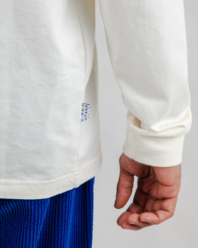 Sobremesa Longsleeve T-shirt Ecru from Brava Fabrics